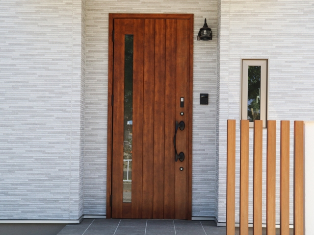 玄関のエクステリア